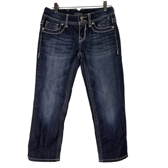 Vigoss Dublin Capri Jeans Size 1 - Picture 1 of 8